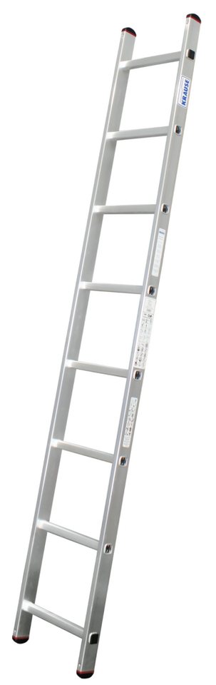 KRAUSE CORDA Anlegeleiter, 8 oder 10 Sprossen, bis 3,75 m Arbeitshöhe