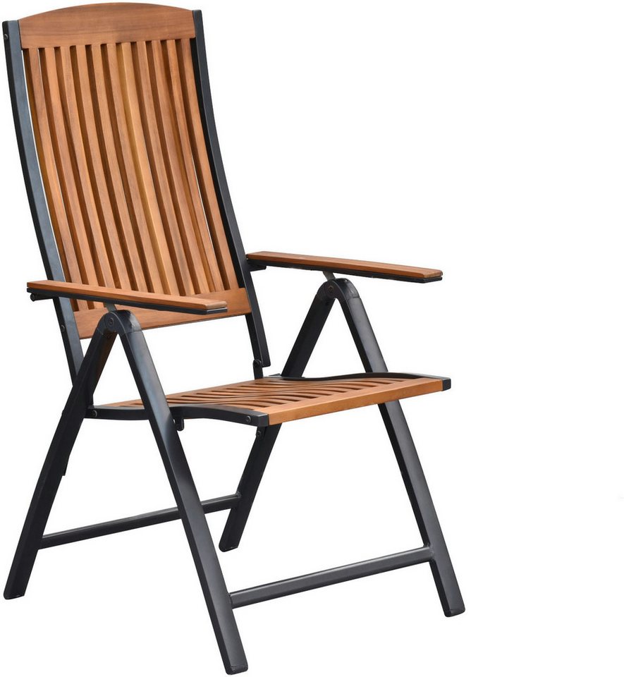 MERXX Klappsessel Athos, verstellbare Rückenlehne, platzsparend